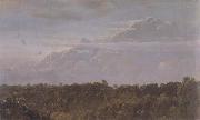Frederic E.Church Thunder Clouds,Jamaica oil painting on canvas